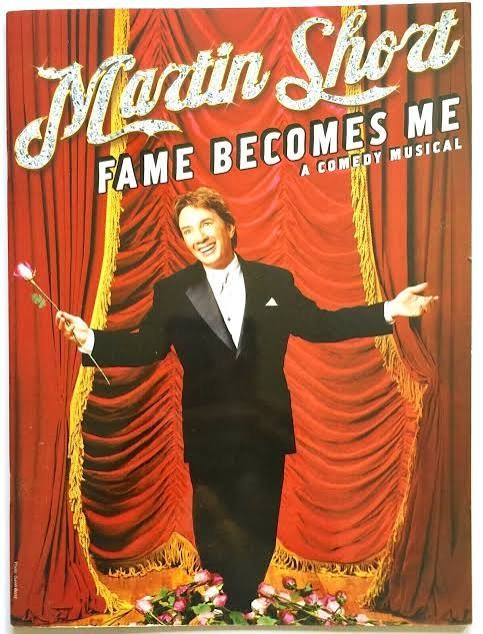 Fame Becomes Me souvenir program cover